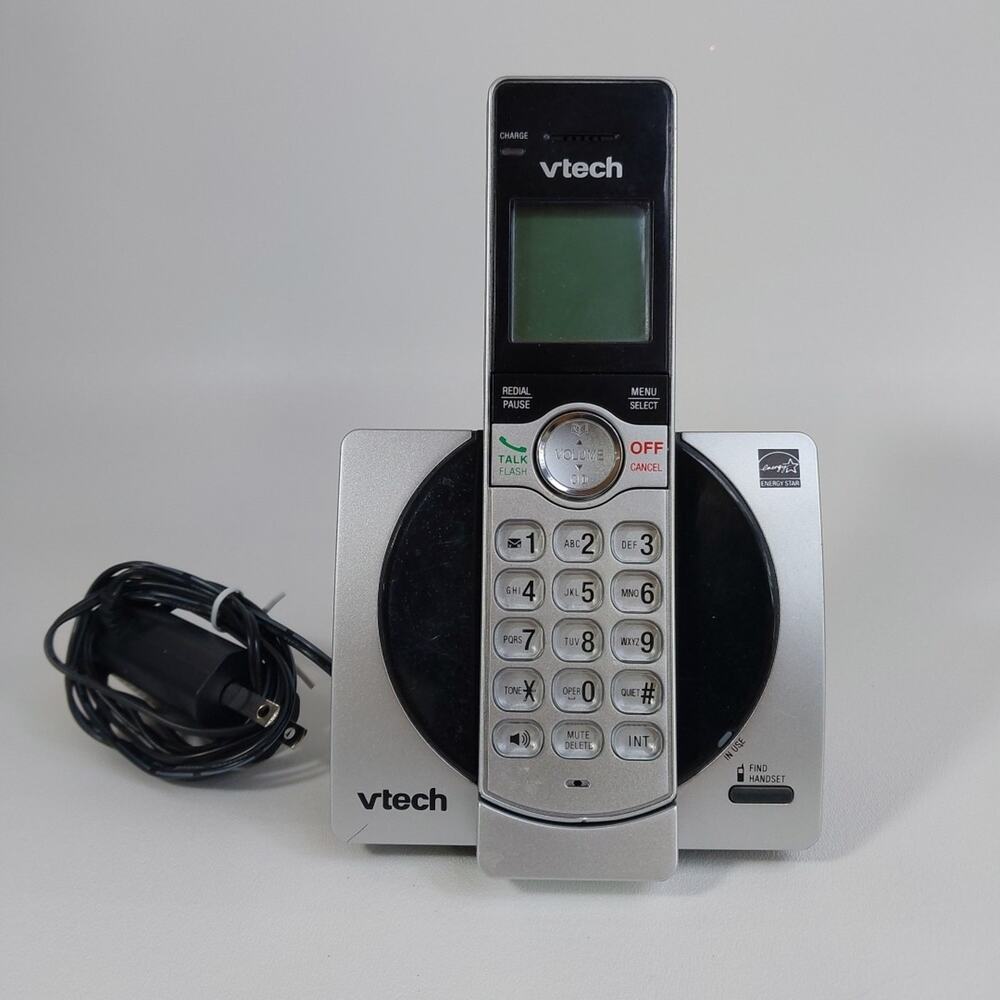 WORKING Vtech CS6919-2 Cordless Phone Handset‎ and base